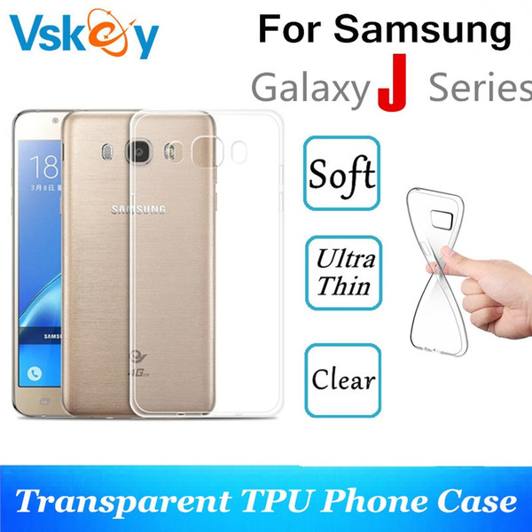 100pcs Transparent Tpu Case For Samsung Galaxy J7 Max J2 J3 J5 Pro 2017 2018 2016 Ultra Thin Soft Silicone Phone Back Cover