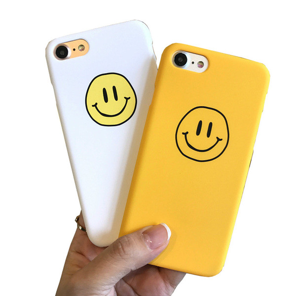 Freshsimple smile fashion phone shell cover for iPhone 7 phone shell iPhone 6plus / 5s / SE protective cover case creative anti-drop