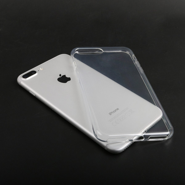 Good quality For Iphone 7 Case Iphone 6s Crystal Gel Case transparent Soft TPU Cases Clear Cases Back Cover Soft Cover