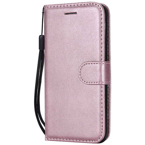 Wallet Case For Apple iPhone 6 Flip back Cover Pure Color PU Leather Mobile Phone Bags Coque Fundas For iPhone 6S