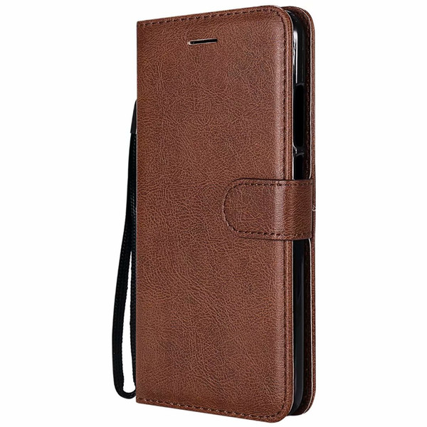 Wallet Case For Xiaomi Mi 5X Mi5X Flip back Cover Pure Color PU Leather Mobile Phone Bags Coque Fundas