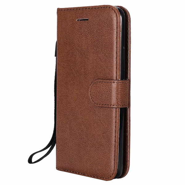 Wallet Case For Motorola Moto E4 European Edition Flip back Cover Pure Color PU Leather Mobile Phone Bags Coque Fundas