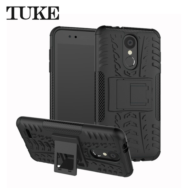 Shockproof Tough Rubber Hybrid Armor Coque Case For LG K8 2018 Case Full Body Back Cover For LG K 8 2018 Case Capa