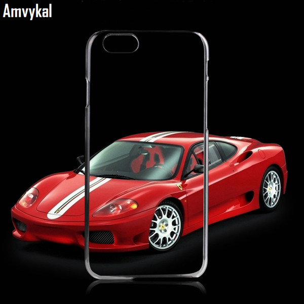 Amvykal For iphone X Xs XR Xs Max 5s SE 6s 7 8 Plus Case Hard Plastic PC Glossy Clear phone Cover