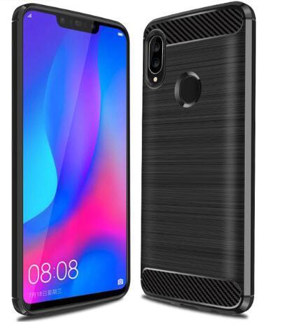 For Huawei Nova 3 3i & Huawei P20 Lite/ P20 Pro/P30 Lite P30 Plus Case Armor Slim Protection Fiber Soft TPU Phone Silicon Rubber Shell Cover