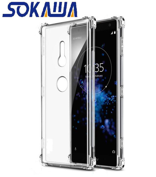 For Sony Xperia XZ2 Preminum & Xperia XZ2 Compact & Xperia XA2 Ultra Case L2 Soft Transparent TPU Gel Skin Protection Shell Cover