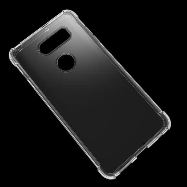 For LG G7 & K30 & V30/V20/G6/K10 2018/K8 2018 Aristo 2/V35 ThinQ Cover Transparent Skin Clear Soft Gel TPU Silicon Protection Shell Case