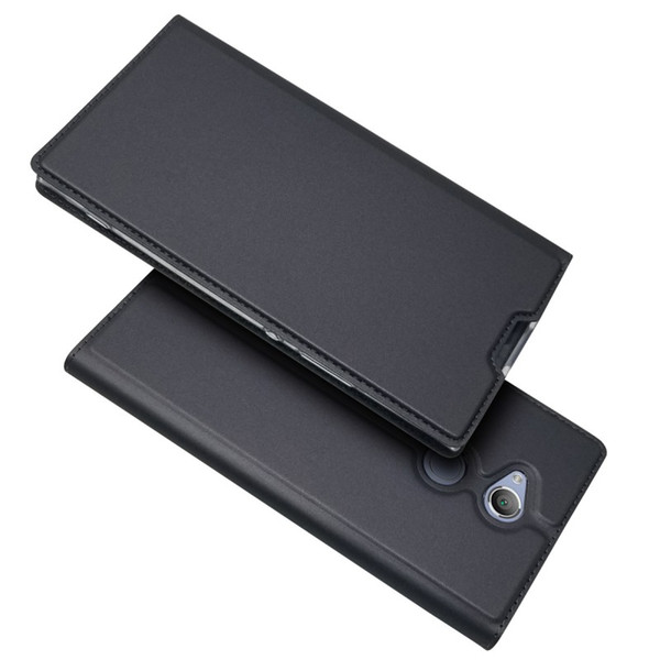For Sony Xperia XA1 Plus & Xperia XA1 Ultra Flip Case Magnetic Book Wallet Leather Case Kickstand Protective Shell Cover