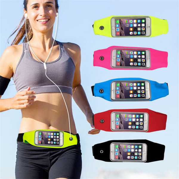 Waterproof Cell Phone Bag Outdoor For Apple iphone Samsung Xiaomi Running Pouch Belt Pocket Sport Case Waist Gym Jog Cover