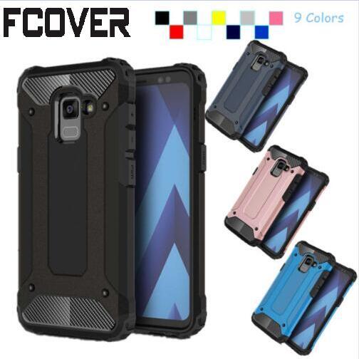 Slim Armor For samsung Galaxy A8 2018/A8 Plus 2018 Case Hybrid Tough Case Heavy Duty Back Cover Shockproof