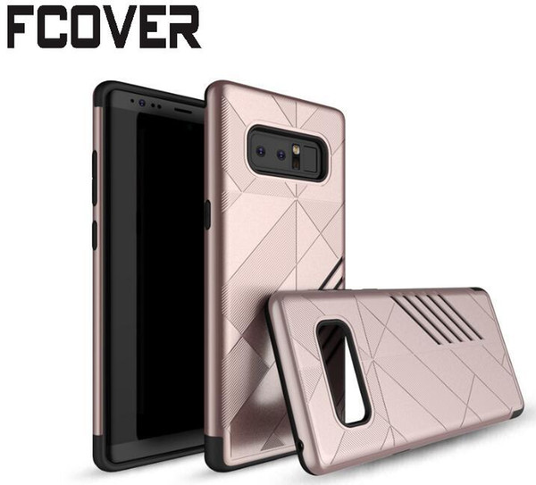 Hybrid Armor Hard Soft TPU+PC Gel Skin Back Cover For Samsung Galaxy S8 Plus/Note 8/S7 edge/S6 edge/S5/Note 5/Note 4 Case