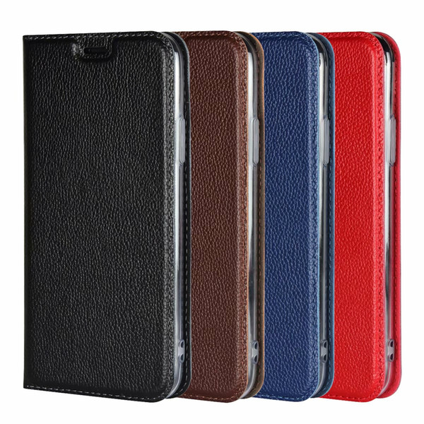 For Apple iphone XS Max & iphone XR Flip Leather Case Magnetic Litchi Book Card Sleep Stand Wallet Shell Phone Cover