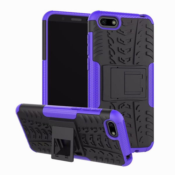 For Huawei Honor 7s & Huawei Y5 Prime Y5 2018 Case Soft TPU Hybrid Armor Silicon Gel Skin Hard Protection Shell Cover