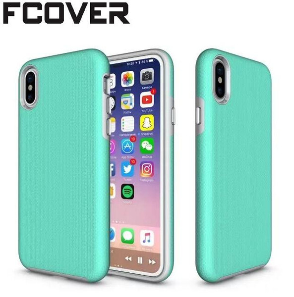 Hard shell Silicon For Apple iphone XS Max iphone XR Soft TPU+PC Gel Skin Silicon Cover iphone 8 Plus Case Ball Pattern Armor Hybrid