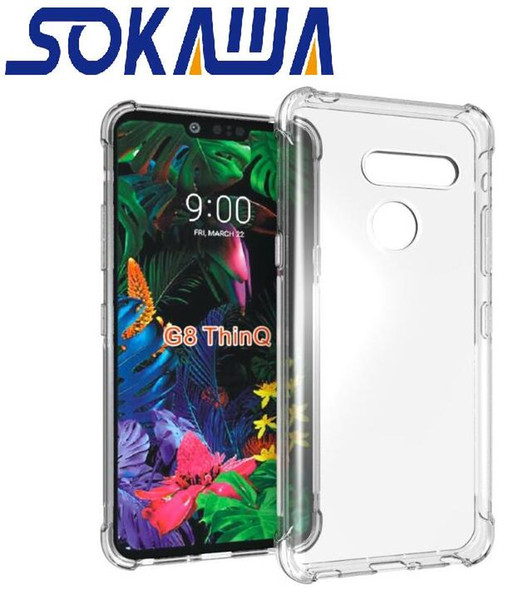 For LG G8 ThinQ G8s ThinQ V40 V50/G7 Fit/ K50 K40 Q60 Q9 Case Transparent Skin Clear Soft Gel TPU Silicon Protection Shell Phone Cover