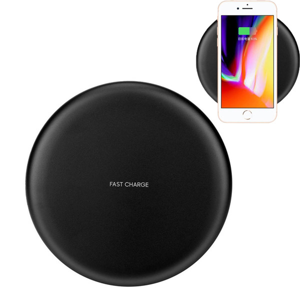 New Fast Quick Qi wireless charger charging 9V 1.67A 5V 2A portable Charger For Samsung Galaxy S8 Note 8 Iphone X 8 Plus with package