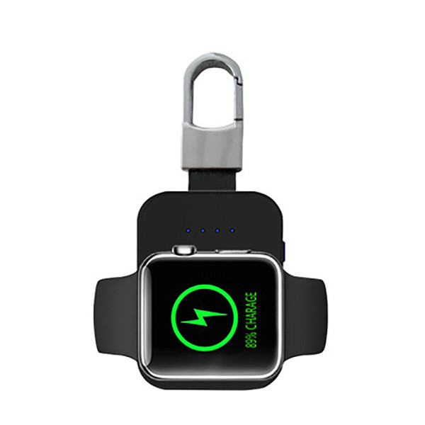 New Brand portable Keychain Wireless Charger Q1 Wireless Charger DC MINI Smart Watch power bank For Apple Watch iwatch 1 2 3