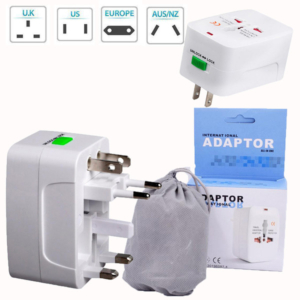 Universal Trave
8000
l Wall Plug Adapter All in One AC World Wide Slim Portable Smart Outlet Charger Surge Protector