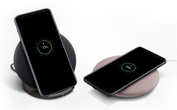 Hot Qi Wireless Charger For iPhone X iPhone 8 Plus Convertible Pad&Stand Faster Charging Technology for Samsung Note 8 S8 Plus S7 edge