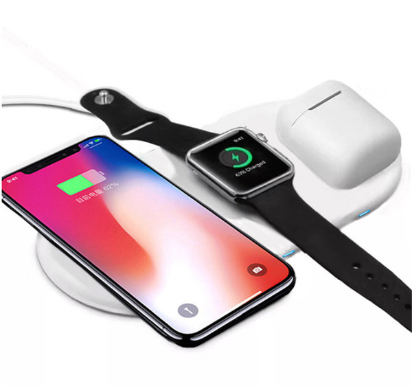 3 In 1 Qi Fast Wireless Charger Fast Charging For Apple Watch 3 iWatch Iphone X Xr Xs Max 8 plus Pad Dock Phone Adapter