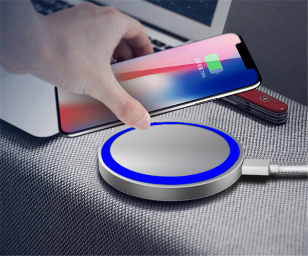 2019 best quality Q5 Universal Wireless Charger Pad Portable Power Band Q1 Standard For s6 s7 s8 Iphone