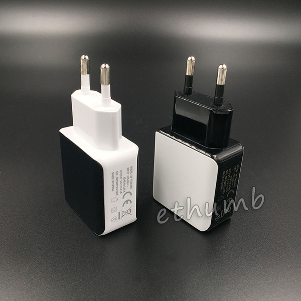 Real 5V 2.1A QC 3.0 usb charger Adapter Fast Charging EU Plug travel Wall Charger For Samsung Galaxy S6 S6 Edge Note 2 USB Charger adaptive