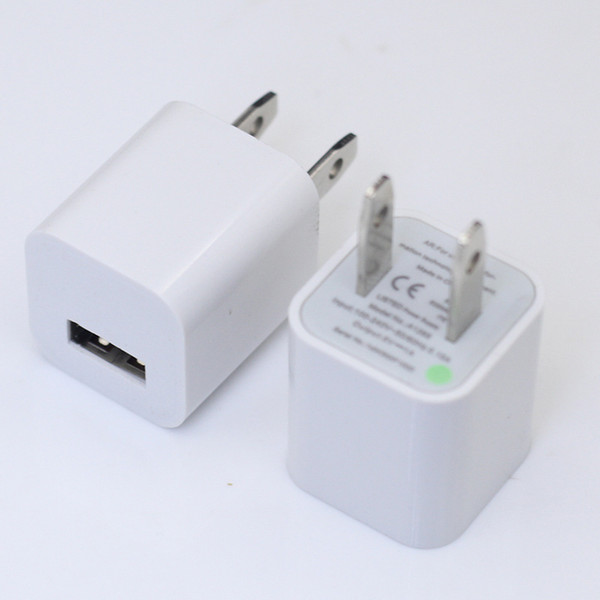 1AThe green point charger is applicable to the charging adapter of apple and android phones, 5V1A charging head and single USB charging head