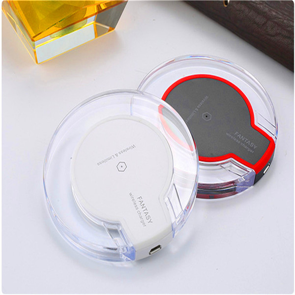 Universal Qi Wireless Charger K9 For Samsung S8 S7 S6 edge Note5 For iPhone X 8 8Plus Portable Charger Wireless Charging Phone Dock Station