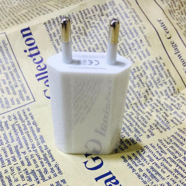 Mini EU USA Wall Adapter USB Home Travel Charger Power Cube 1A USB Wall Charger For Smartphone 4S 5S Samsung Galaxy Note 3 E Cig eGO Battery