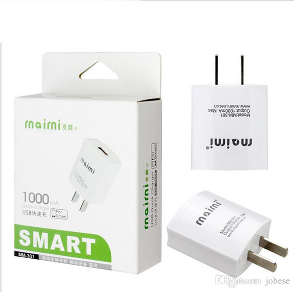 306 intelligent machine mobile phone charger 301 for Apple charger Andrews millet 1A charge head batch