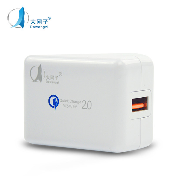 Fast Charger Adapter Fast USB Wall Charging UK EU US Plug Travel Universal For NOTE 4 5 s6 s7 edge Hight quality 5V 2A 9V 2A.4