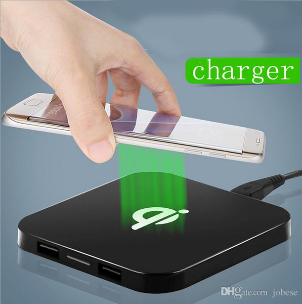 QI standard wireless charger Apple 5s 6plus Samsung S4 S6 Nokia Q8 wireless charger