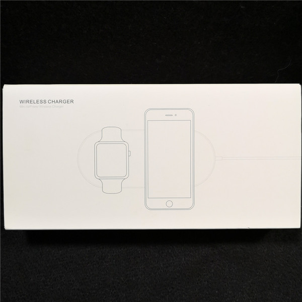 Two in one wireless Mini AirPower for apple watch series 2 3 Wireless Charger for iphone x xr xs max support QI protocol phone