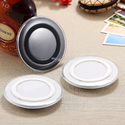 2019 Universal Qi Wireless Charger For Samsung Note8 Galaxy s7 Edge s8 plus note8 iphone 8 X mobile pad with package usb cable
