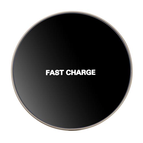 New 15W wireless fast charger 08 For Iphone X 8Plus Samsung S8 S8 Plus Fast Charging Pad Mini Ultra-Slim Wireless Charger