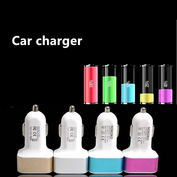 Universal Charger Traver Adapter Car Plug Hot Selling Triple 3 USB Ports Car Charger For iPhone Samsung Ipad Free Ship