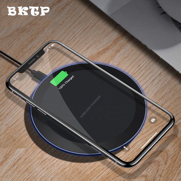 Qi Wireless Charger for iPhone X Xs MAX XR 8 plus Fast Charging for Samsung S8 S9 Plus Note 9 8 USB Phone Charger Pad