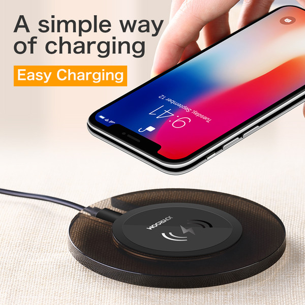 Qi Wireless Fast Charger For iPhone X 8 Plus Quick Charging Adapter Pad For Samsung Galaxy S9 S8 Plus 5W