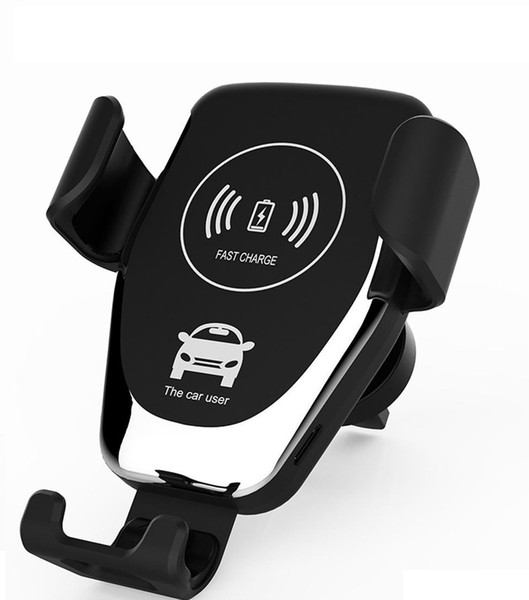 Fast Charging QI Wireless Charger Gravity Car Charger For Iphone X xs max 8 Plus For Samsung s10e s9 plus