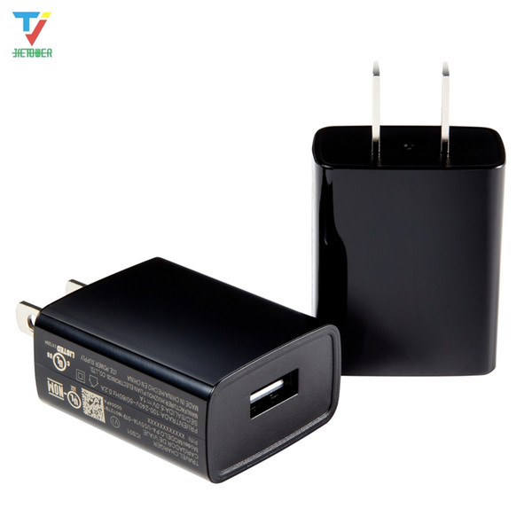 Universal 5V 1A USB Charger black For iPhone XS 7 8 US Plug Wall Travel Char and For Samsung Xiaomi mi 9 Huawei LG easy to carry 200pvs/lot