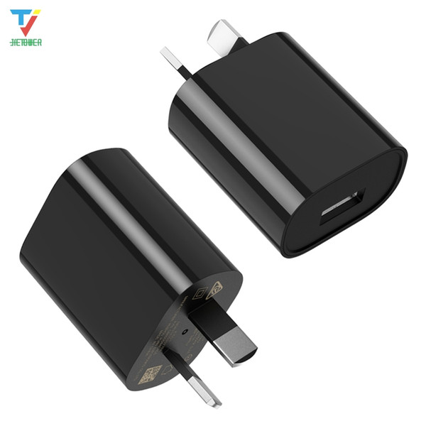 USB Power Adapter 5V 1A AU Plug Wall Charger For iPhone XS X 8 Samsung Xiaomi Huawei Smart Phone 100pcs/lot