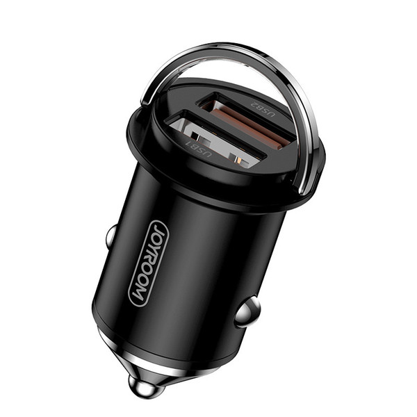 JOYROOM Car charger JR-C10 45W 5A Dual USB Fast Charging Adapter Car Charger For Iphone 11 Samsung S20