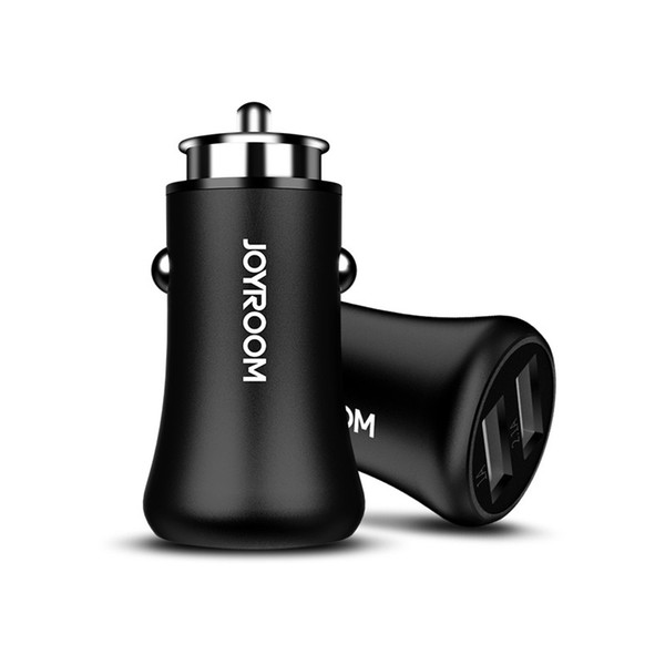 JOYROOM Car Charger F635 3.1A Fast Car Charging Adapter Dual USB Car Charger For Iphone 11 Samsung S20