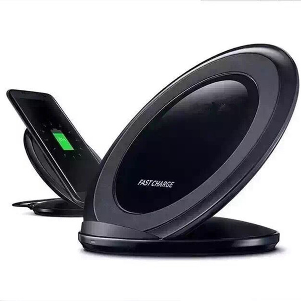 2 Coils Wireless Charger Fast Qi Wireless Charging Stand 9V 1.67A Pad for Apple iPhone X 8 8Plus Samsung Note 8 S8 S7 Smartphones