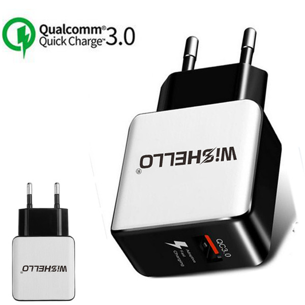 QC3.0 Charger EU US Plug Quick Charge 3.0 Fast Adapter Wall Mobile Phone Charger for xiaomi for iphone X Samsung