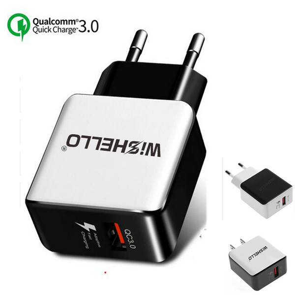 QC3.0 USB Charger EU US Plug Quick Charge 3.0 Fast Adapter Wall Mobile Phone Charger for xiaomi for iphone Samsung