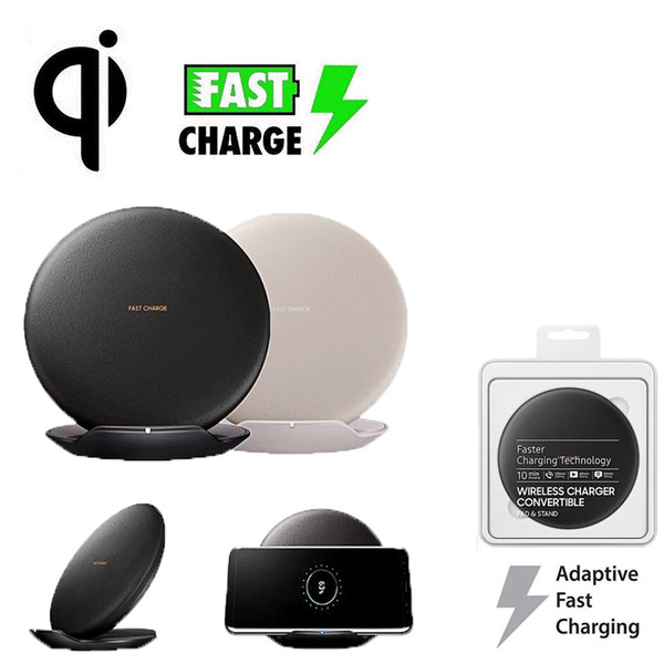 Qi Wireless Fast Charger Rapid Charging Stand For Samsung Galaxy S8 for Samsung Galaxy S9 / S9 Plus Note8