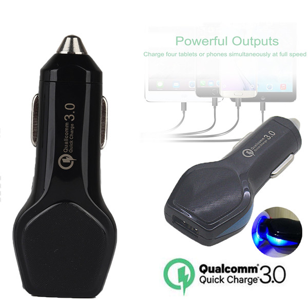 Quick Charge QC 3.0 Fast USB Car Mobile Phone Auto Charger for Xiaomi mi6/mi 6/5/mi5/mi5s/plus Huawei Smartphone