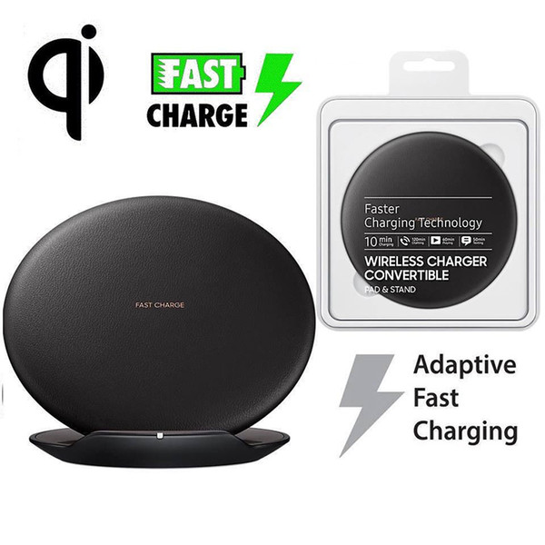 Qi Wireless Charger For iPhone X 8 Glass Fast Wirless Wireless Charging Pad For Samsung Galaxy S9 S8 Plus S7 Note 8