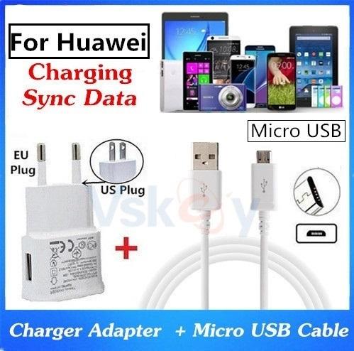 High Quality 2A USB Wall Charger Adapter + Micro USB Cable For Huawei Honor 6X 6S 5X 5A P9 P8 Lite Y5 Y6 II